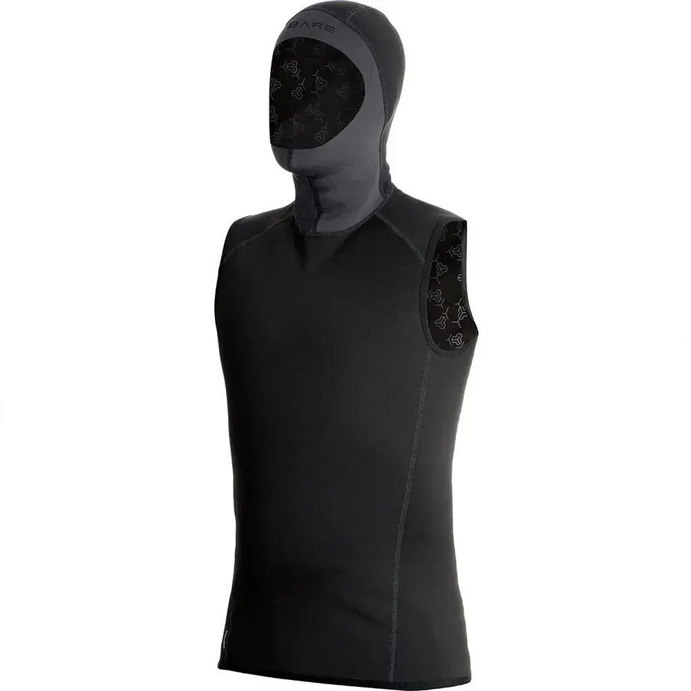 Bare Exowear Thermoweste Mit Kapuze - Black - L