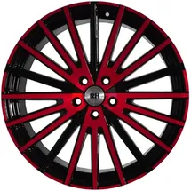 RH ALURAD RH WM Flowforming color polished - red Alufelge 20 Zoll ET40 5x112 ML72.6