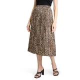 Betty Barclay Maxirock Damen Animalprint Beige/Schwarz 46