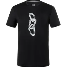 super.natural Herren Carabineri T-Shirt (Größe L, schwarz)
