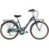 Alpina Fahrrad Dorothy, 6 V, Damen, Grau, 26 Zoll