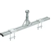 PRO PLUS Deichselträger Wohnwagen 50kg Deichsel (niedriges Modell) – Deichseladapter Grundträger