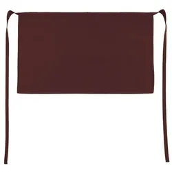 BRUSSELS Short Bistro Apron: One Size / Terracotta