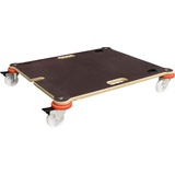 Wagner Transporthilfe/Stapelwagen MM 1376 I 70 x 60 x 12,5 cm - Tragkraft 200 kg - für Stapelstühle in der Gastronomie I Tragegriffe I platzsparend, rutschfest, wandschonend&feststellbar - 20137601