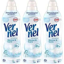 Vernel Weichspüler Derma & Care Fluid 814 ml 37 WL