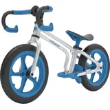 Chillafish Charlie Fixie 12 Zoll Leichtlauf-Räder Kinderlaufrad mit Bremse -Blau