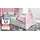 raumhirsch furniture Kinderbett Prinzessin 80 x 180 cm Holzwerkstoff weiß