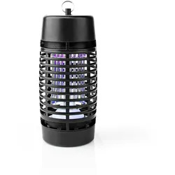Nedis Moskito Stop-Lichtfalle - 3 W - Lampentyp: LED-Lampe - Effektive Reichweite: 30 m2 - Schwarz