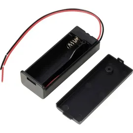 TRU Components Tc-13220612 Batteriehalter 1x Mignon (aa) Kabel (l x B x H) 70 x 26.7 x 18.8mm