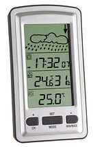 Preisvergleich Produktbild TFA® AXIS 35.1079 Wetterstation silber