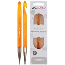 KnitPro Häkelnadel 10 mm orange