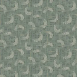 Rasch Textil Vliestapete Grafik 53 X 1005 cm - Dunkelgruen