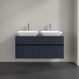 Villeroy & Boch Waschtischunterschrank 4 Auszüge 120 x 54,8 x 50 cm Marine Blue