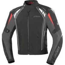 BÜSE B.Racing Pro Motorrad Textiljacke schwarz-rot, L