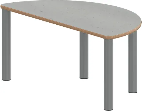 Tisch ZALOTTI mit Linoleum-Belag