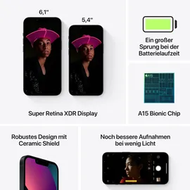 Apple iPhone 13 128 GB Mitternacht