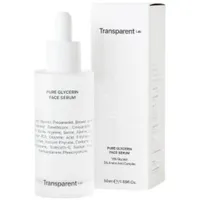 Transparent lab PURE GLYCERIN FACE SERUM Feuchtigkeitsserum 50 ml
