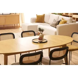 miliboo Marik 150-200 x 76 x 90 cm Eiche braun