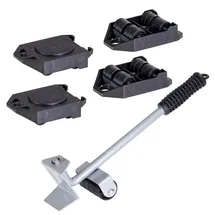 Wagner design yourself Möbelroller-Set MM 3113 schwarz 12.0 x 8.0 3.4 cm