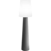 8 seasons DESIGN LED Solar Stehleuchte No. 1 grau 32569S