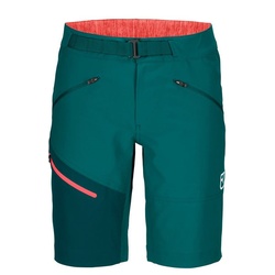 Ortovox Damen Brenta Shorts pacific green