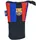 Safta Unisex Kinder Behälter umwandelbar zu einem Mäppchen F.C. Barcelona 1a Mannschaft 22/23, 80 x 60 x 190 mm, Marineblau und Granatrot, Estándar