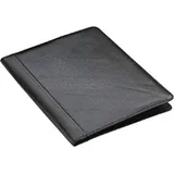 Dermata Schreibmappe II Leder 32 cm schwarz