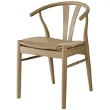 Hammel Furniture Stuhl Frida, Esszimmerstuhl, Wohnzimmerstuhl, Massivholz, gepolsterte Sitzfläche, versch. Farbvarianten beige