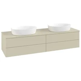 Villeroy & Boch Waschtisch-Unterschrank 4 Auszüge 160 x 36 x 50 cm Silk Grey Matt Lacquer