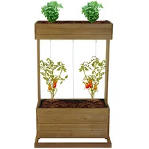 Proregal Hochbeet 145 x 85 x 50 cm Braun