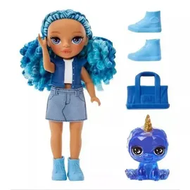 Rainbow High Littles Dolls - Sapphire (Blue) 15 cm