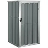 vidaXL Geräteschrank 0,89 x 0,89 m Grau