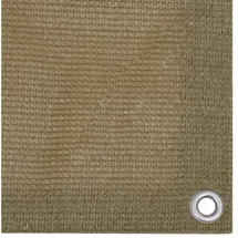 vidaXL Balkonsichtschutz HDPE 120 x 400 cm taupe