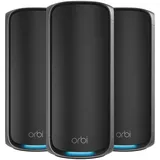 Netgear Orbi 970 RBE973SB-100EUS 3er Set, schwarz, Router, Schwarz