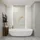 neu.haus [neu.haus] - Duschrückwandset Bladel 12er Set 120 x 60 cm Jade Marble