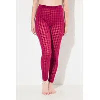 Ulla Popken Strumpfhose in dunkle beere | 46-48
