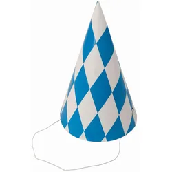 48x Partyhütchen "Oktoberfest" 16cm