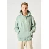 Cleptomanicx Hoodie Hellgrün XL
