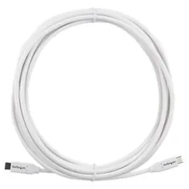 Startech StarTech.com USB-C Usb-C Cable W/ 5A Pd - M/M - White - 4 M (13 Ft.), USB2C5C4MW