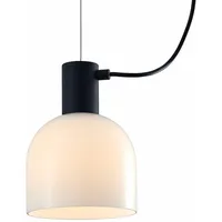 LUCANDE Serina 3-flg. 15 cm rund weiß aus Glas