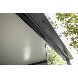 Telluria Glasschiebewände für Pavillon Singolo 4836 445 x 240 cm Transparent
