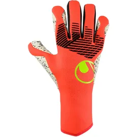 Uhlsport Torwarthandschuhe Fluo Rot/Weiß/Fluo Gelb 8,5