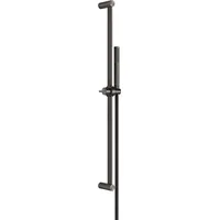 GESSI Dusche316 Brausestangen-Set - Metall schwarz gebürstet