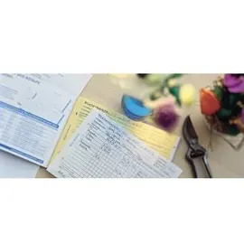 Avery Zweckform Formularbuch Wochenbericht DIN A5 quer Gelb/Weiß