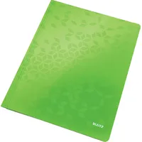 Leitz Schnellhefter Wow A4 grün PP-laminierter Karton, 10 Stück