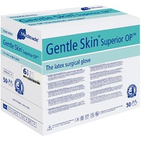 Meditrade® unisex OP-Handschuhe Gentle Skin® Superior OPTM weiß Größe 6,5 50 St.