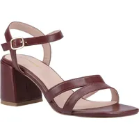 Hush Puppies Nalani Leather Damen Bordeaux Sandalen, dunkelrot, 39 EU - 39 EU
