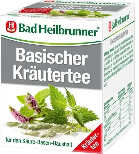 BAD HEILBRUNNER Basischer Kräutertee Filterbeutel 14,4 g