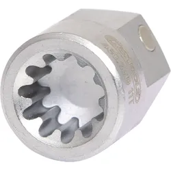 KS Tools Spezialeinsatz Vielzahn M9 mit Magnet, für SAF und Knorr Sättel - 460.2619