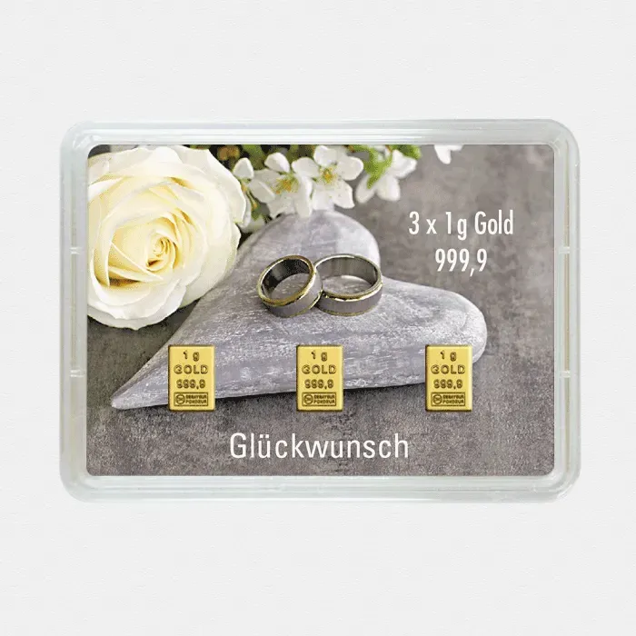 Goldbarren 3g 